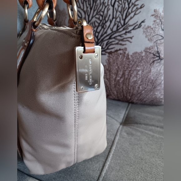 Michael Kors Canvas Varsity Stripe Tote - Picture 3 of 11